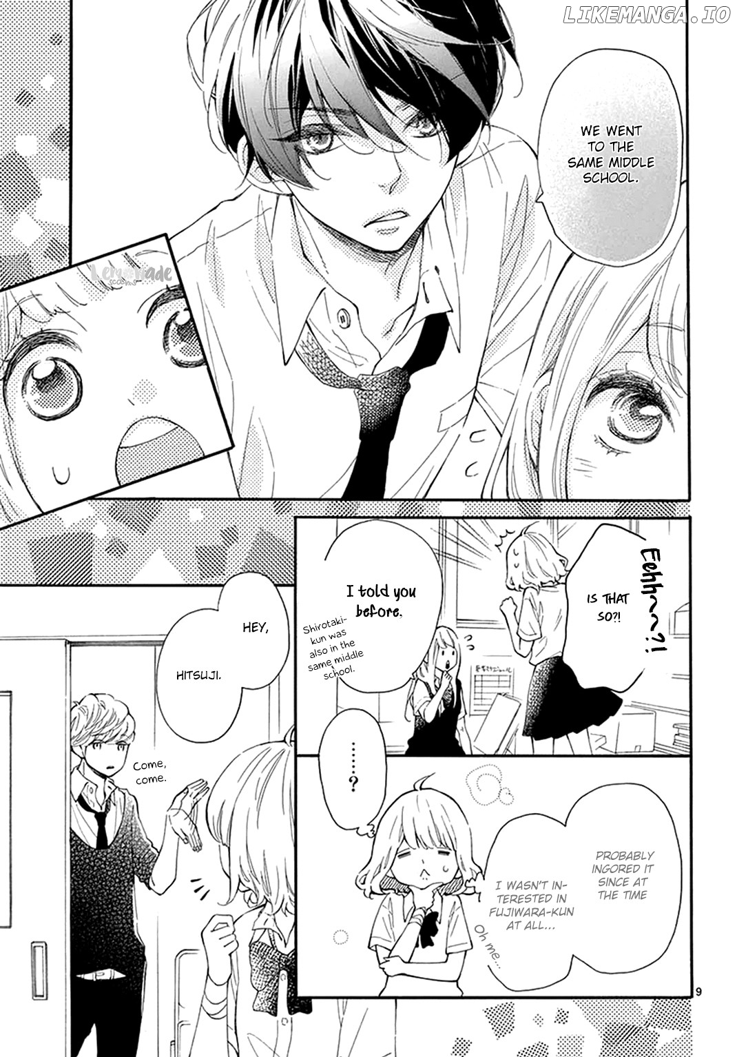 Fujiwara-kun wa Daitai Tadashii chapter 12 - page 10