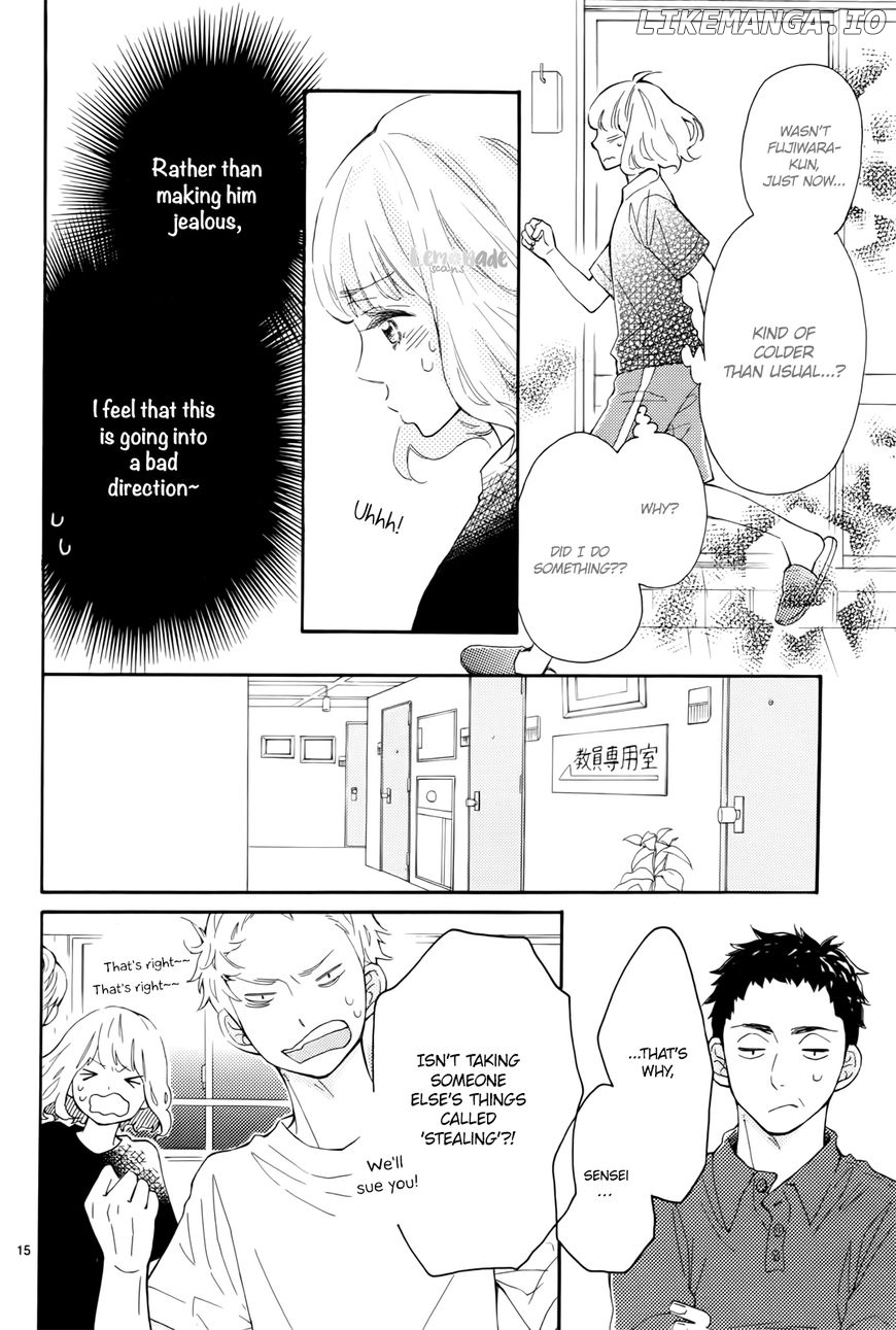 Fujiwara-kun wa Daitai Tadashii chapter 10 - page 14