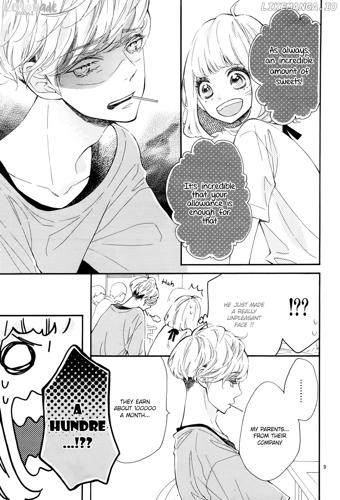 Fujiwara-kun wa Daitai Tadashii chapter 9 - page 10