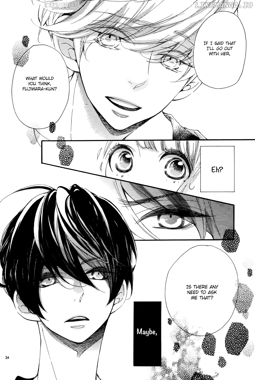 Fujiwara-kun wa Daitai Tadashii chapter 9 - page 34