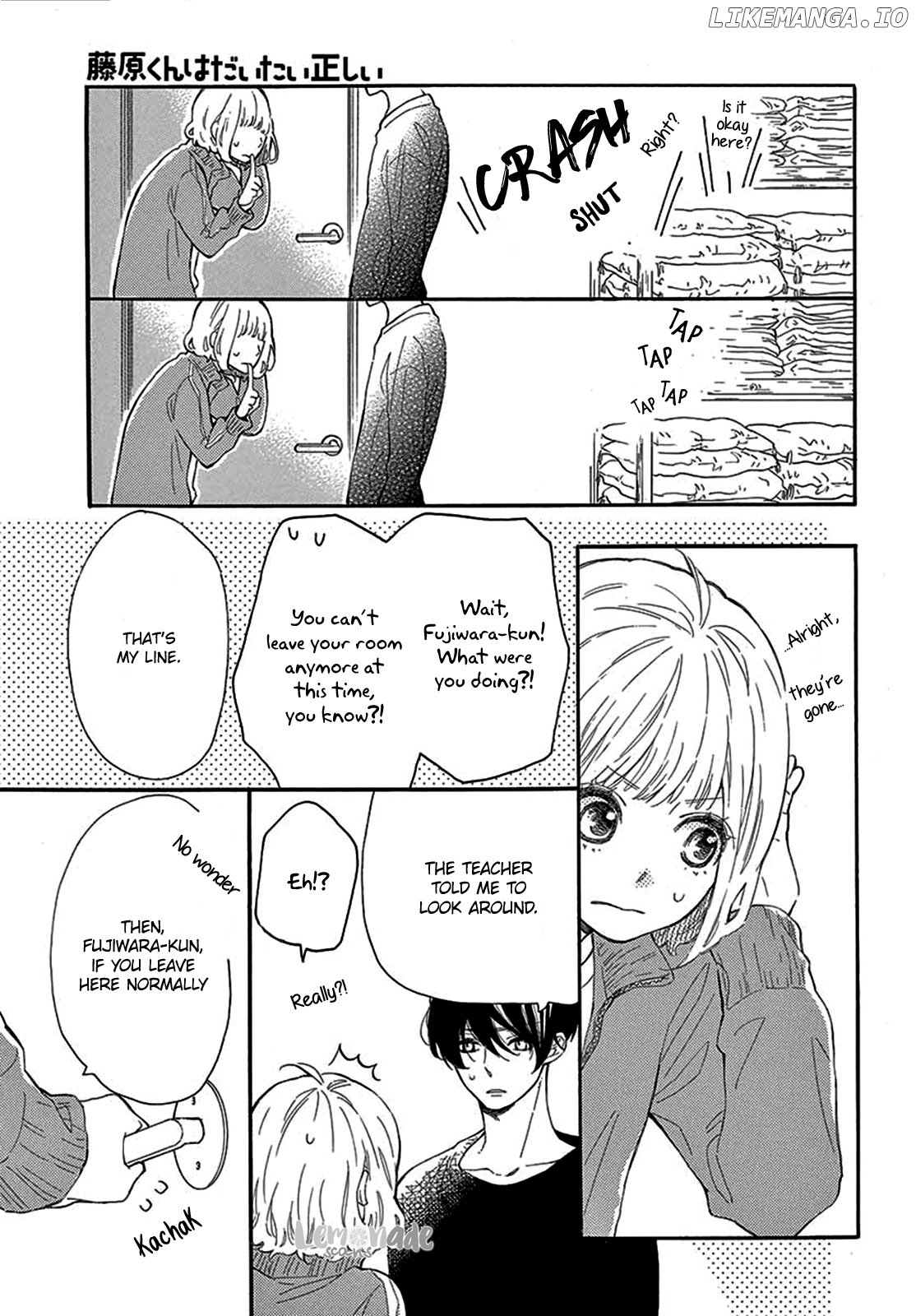 Fujiwara-kun wa Daitai Tadashii chapter 26 - page 21