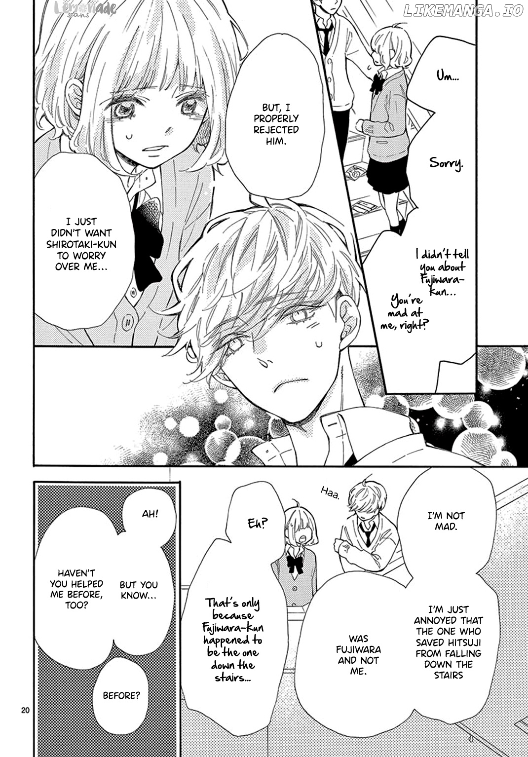 Fujiwara-kun wa Daitai Tadashii chapter 30 - page 22