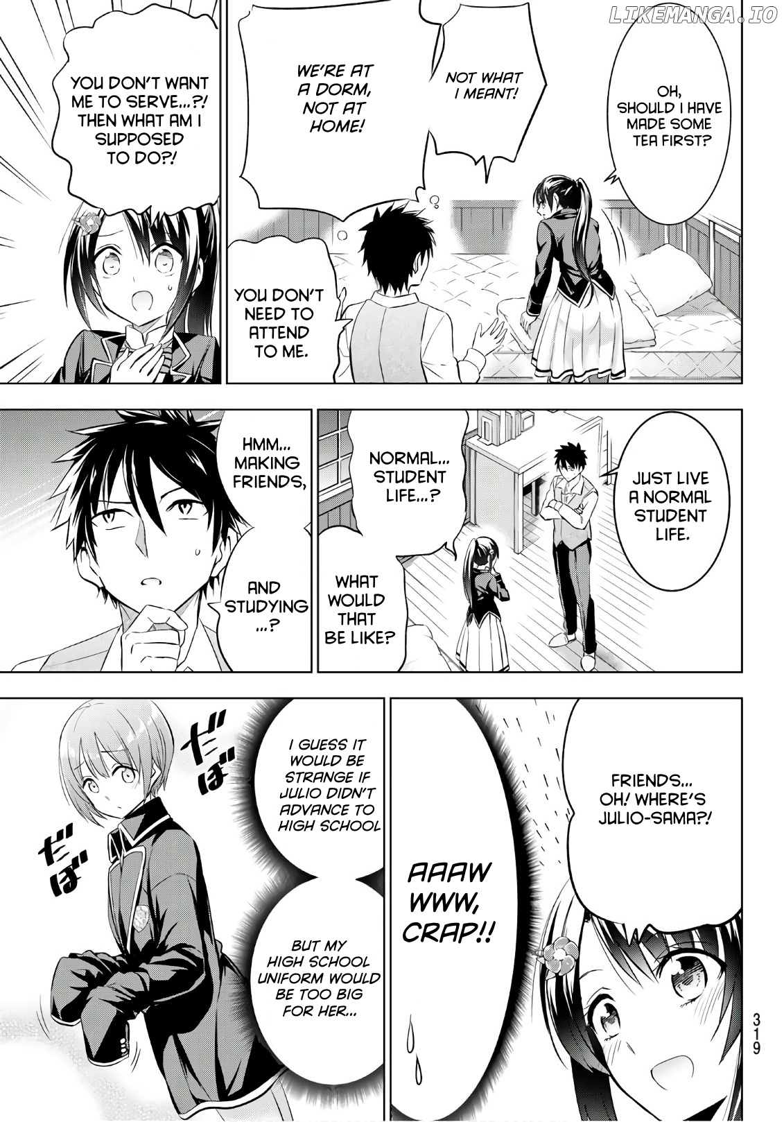 Kishuku Gakkou No Juliet chapter 71 - page 3