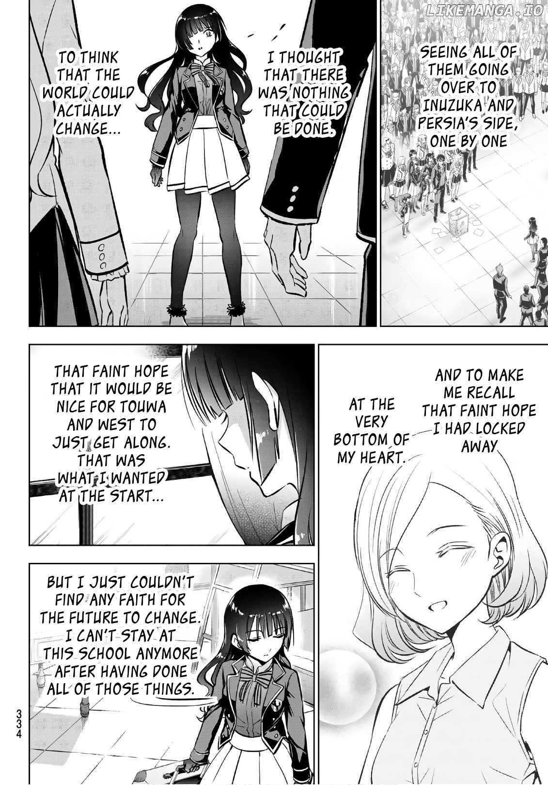 Kishuku Gakkou No Juliet chapter 90 - page 10