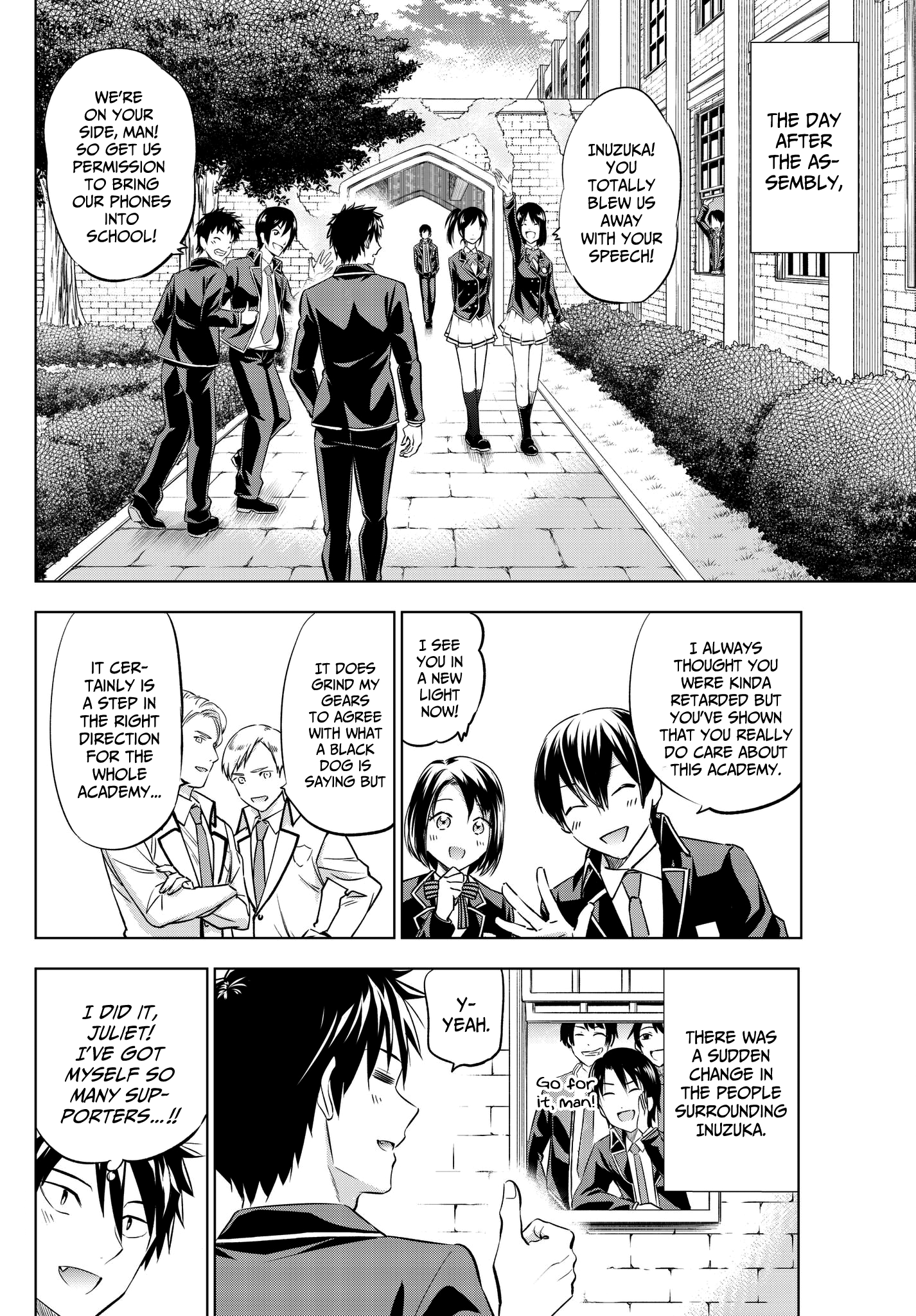Kishuku Gakkou No Juliet chapter 82 - page 2