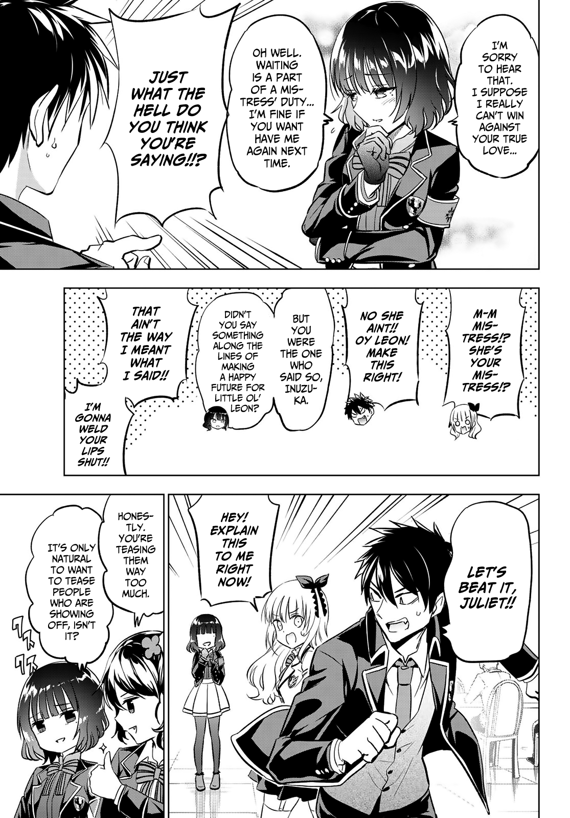 Kishuku Gakkou No Juliet chapter 92 - page 9
