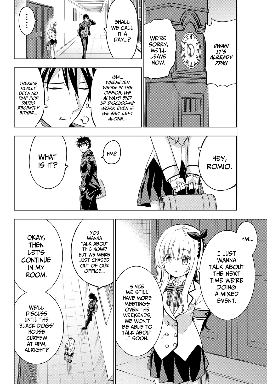Kishuku Gakkou No Juliet chapter 98 - page 2