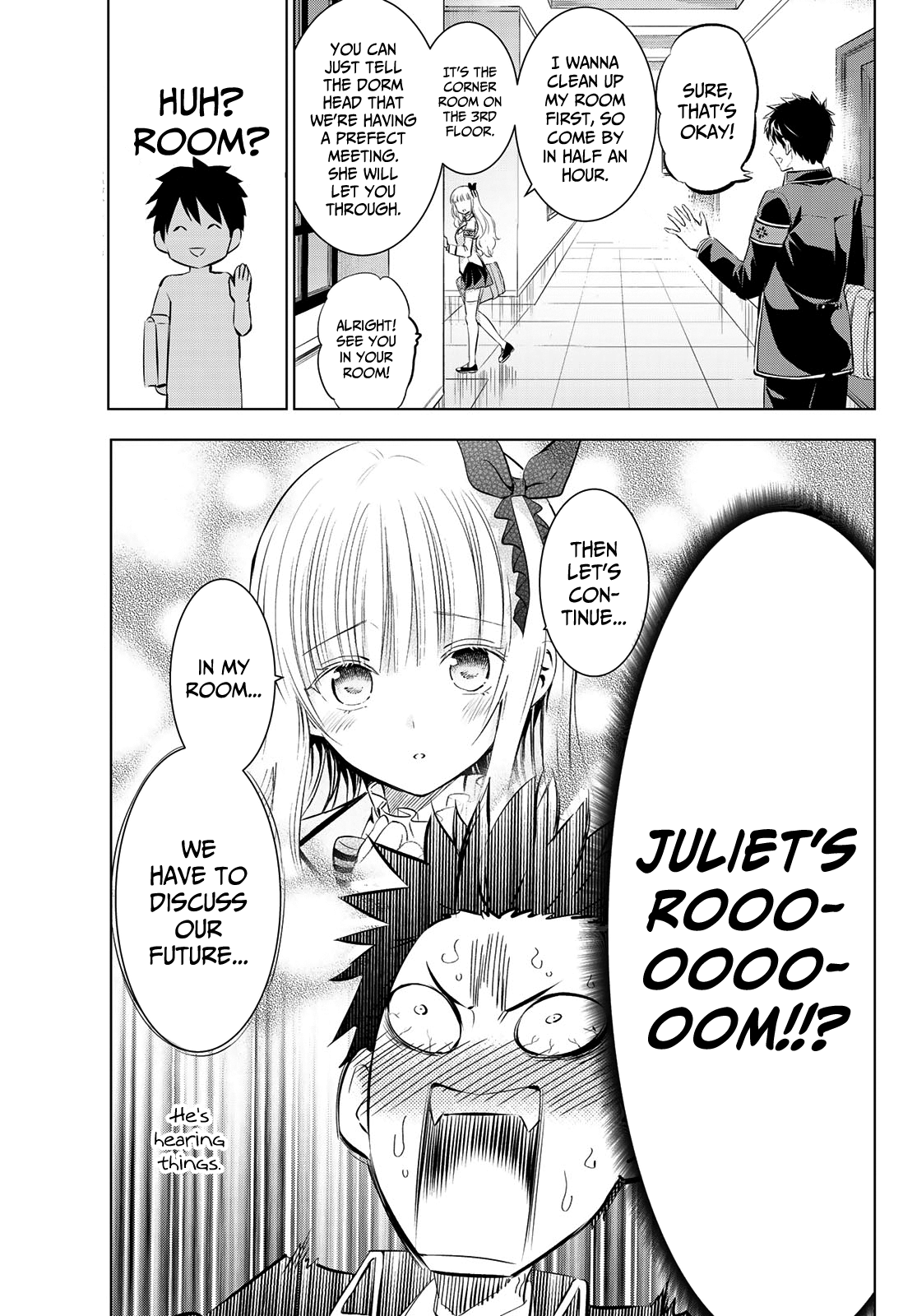 Kishuku Gakkou No Juliet chapter 98 - page 3