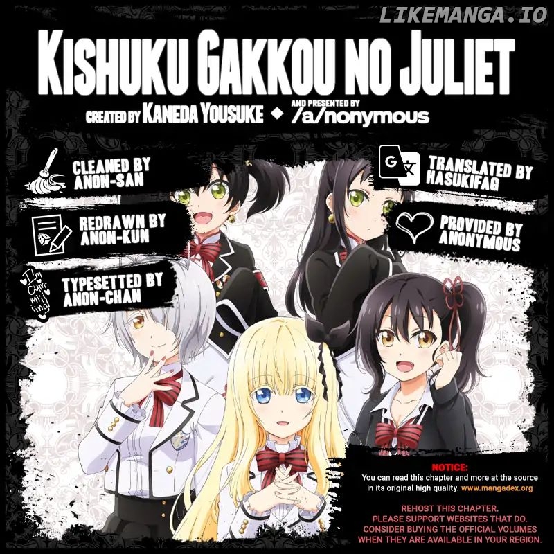 Kishuku Gakkou No Juliet chapter 51 - page 4