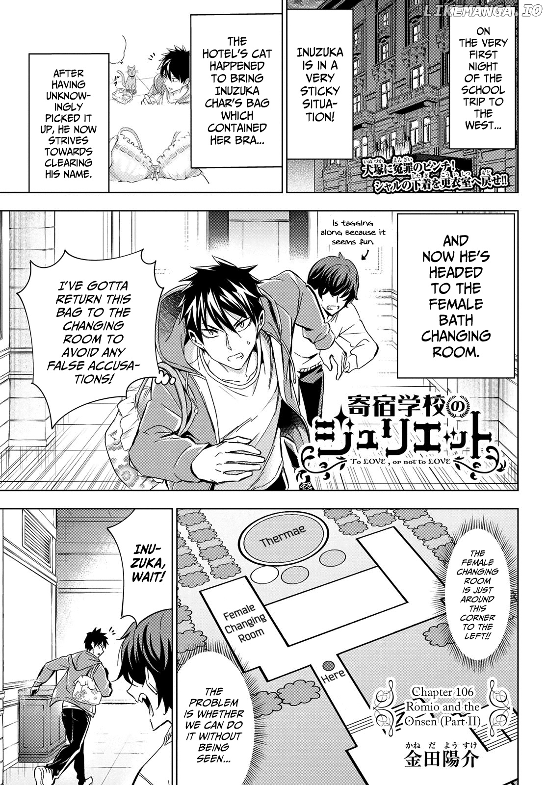 Kishuku Gakkou No Juliet chapter 106 - page 1