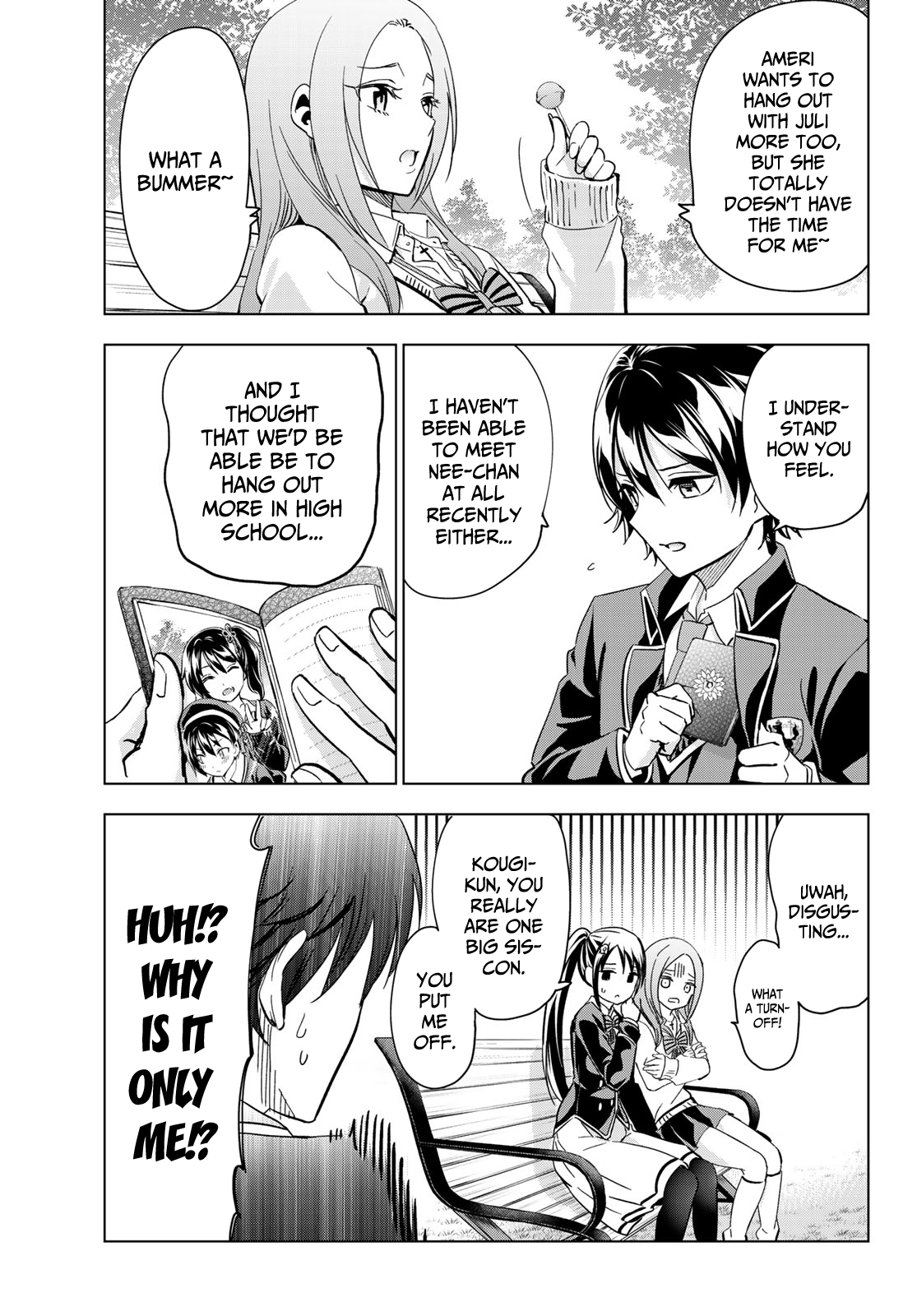 Kishuku Gakkou No Juliet chapter 99 - page 3