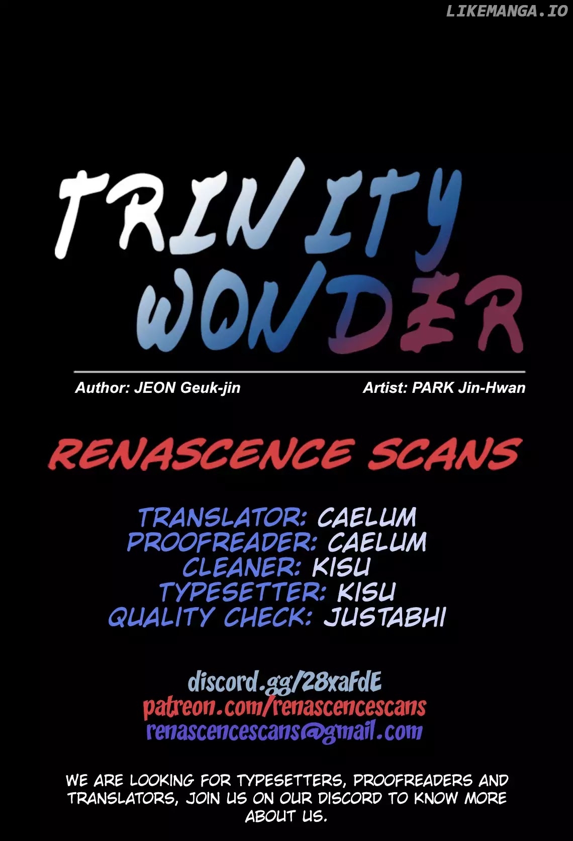 Trinity Wonder chapter 75 - page 1