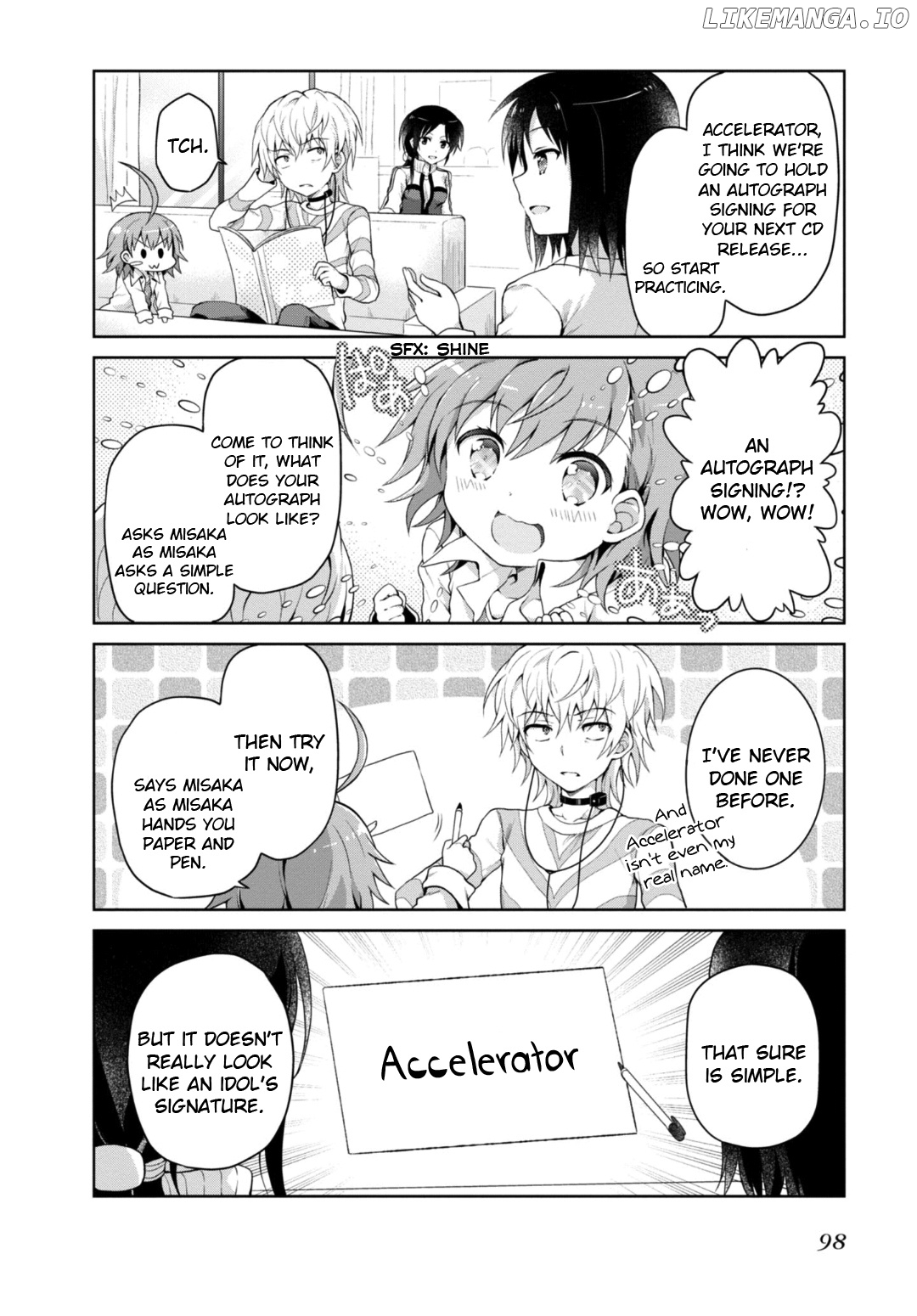 To Aru Idol No Accelerator-Sama~ chapter 18 - page 2