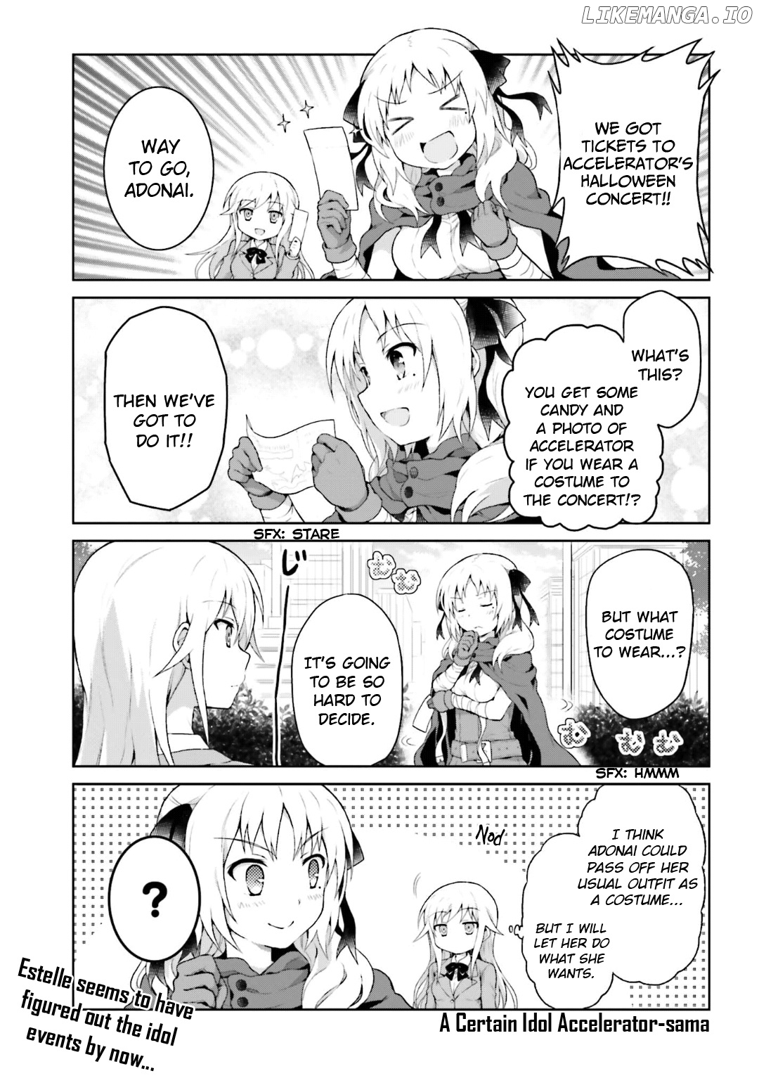 To Aru Idol No Accelerator-Sama~ chapter 26 - page 1