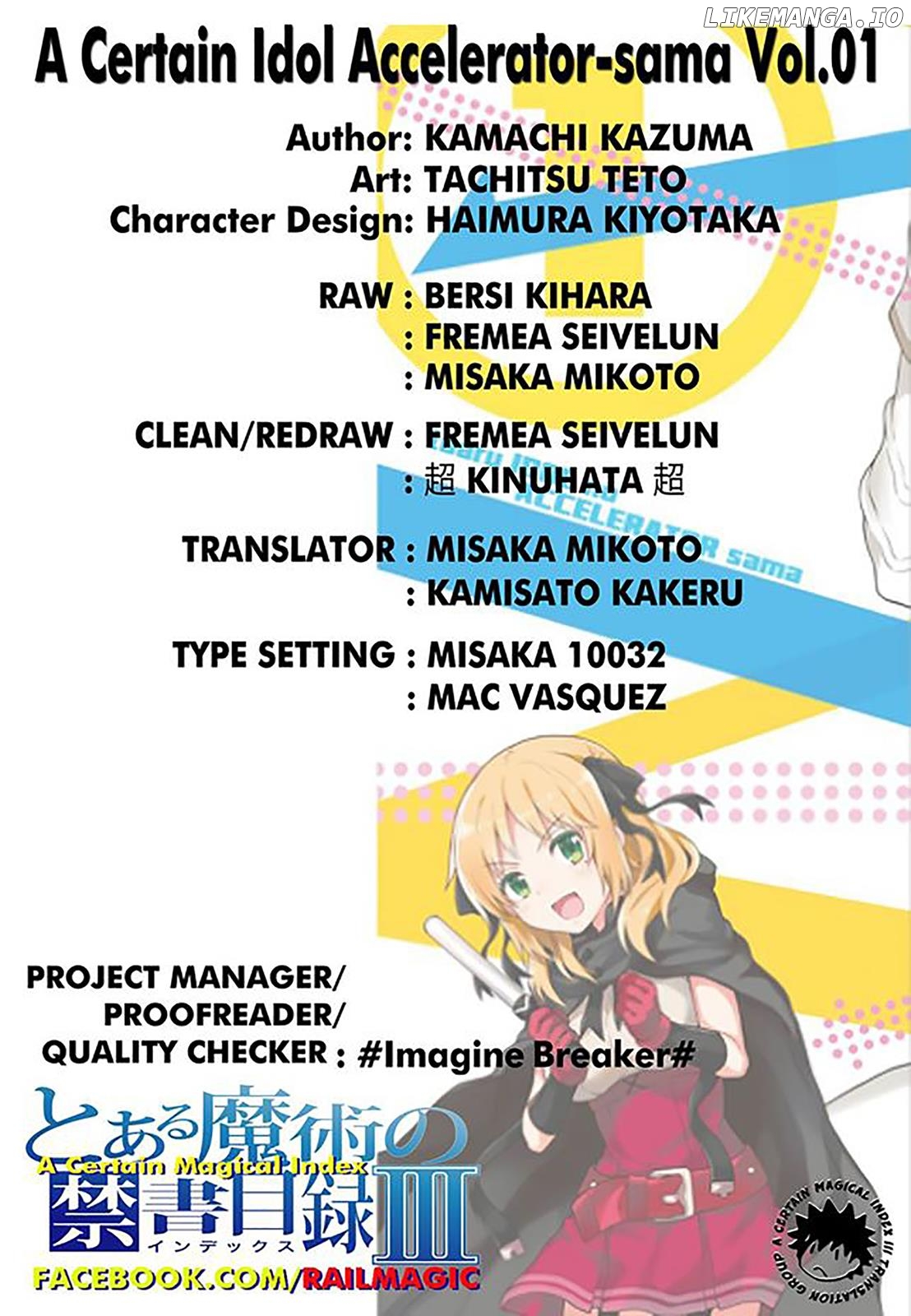 To Aru Idol No Accelerator-Sama~ chapter 9 - page 13