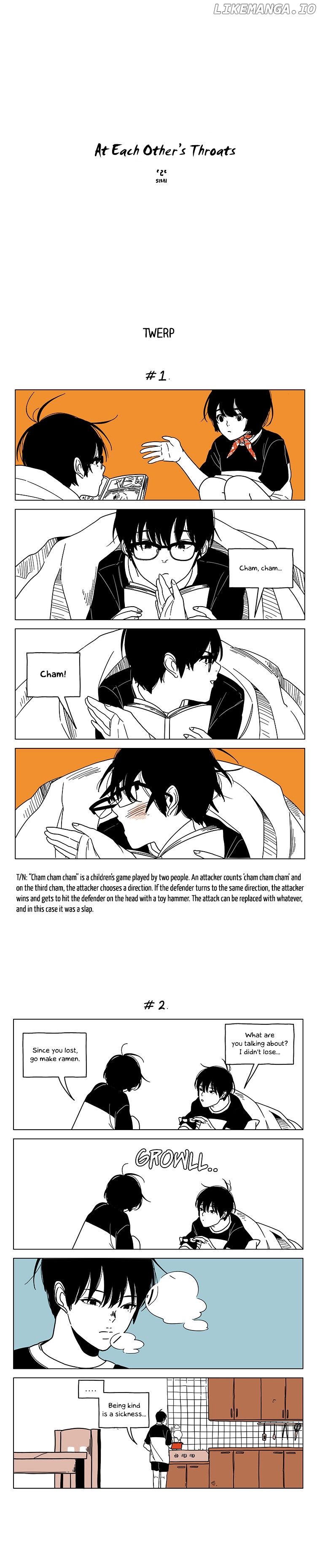 At Each Other's Throats chapter 7 - page 1
