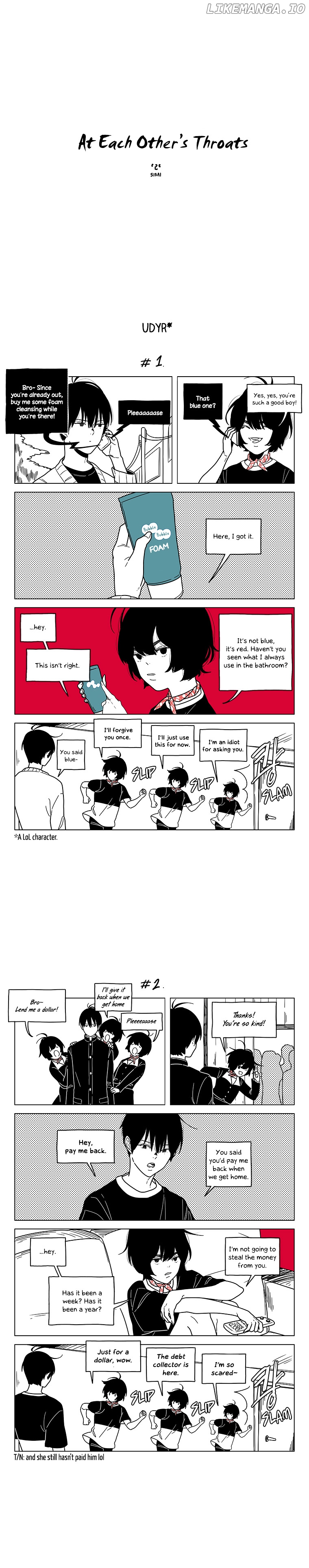 At Each Other's Throats chapter 63 - page 1