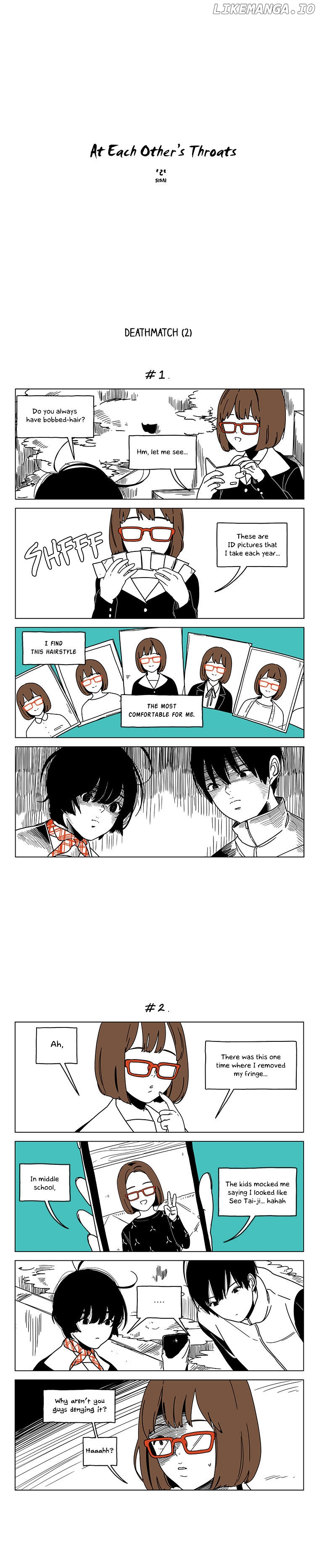 At Each Other's Throats chapter 9 - page 1
