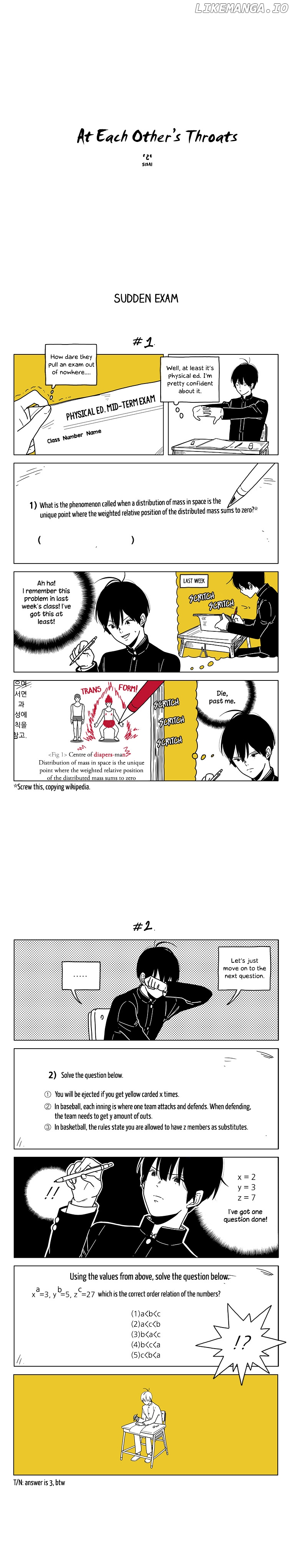 At Each Other's Throats chapter 83 - page 1