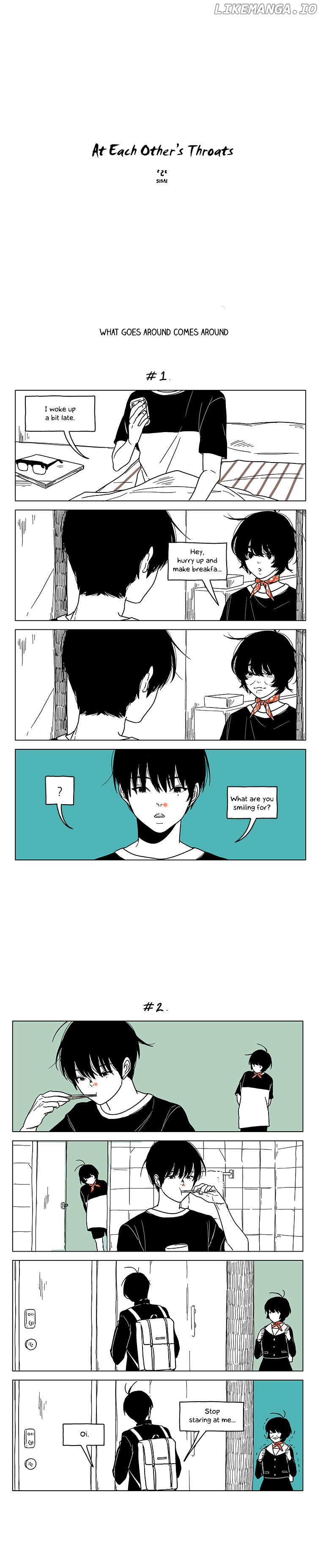 At Each Other's Throats chapter 2 - page 1