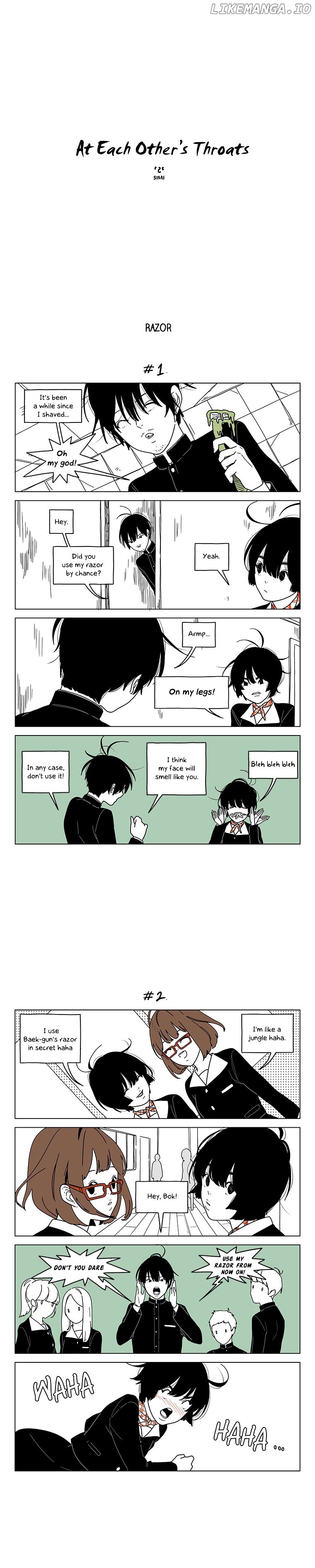 At Each Other's Throats chapter 27 - page 1