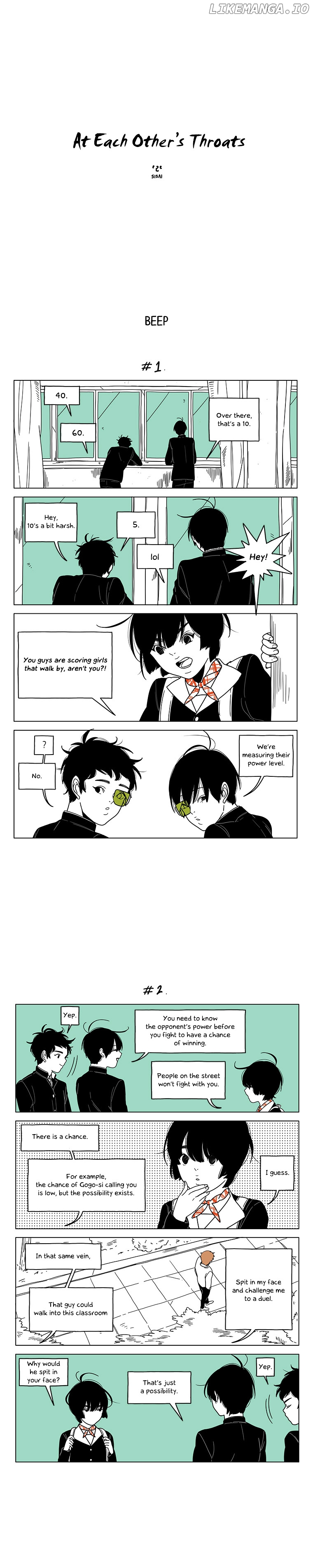 At Each Other's Throats chapter 23 - page 1