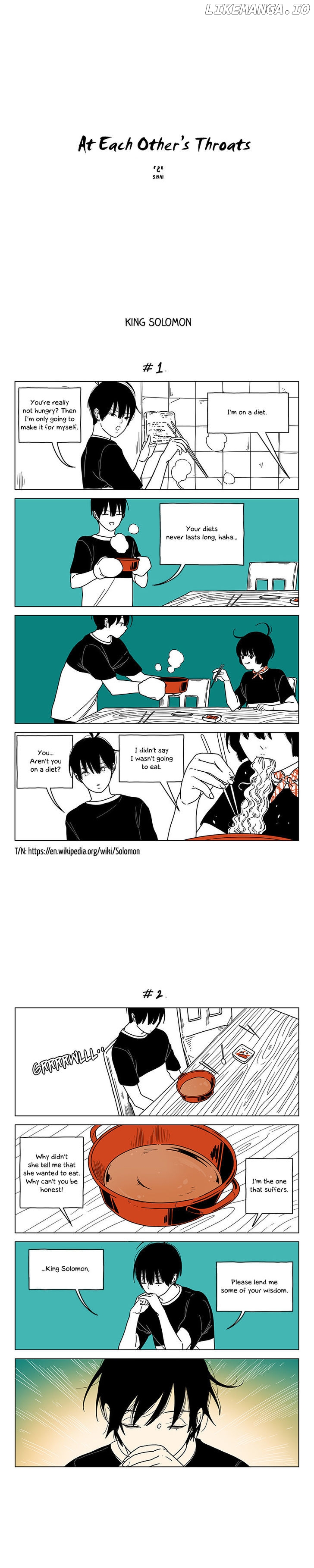 At Each Other's Throats chapter 19 - page 1