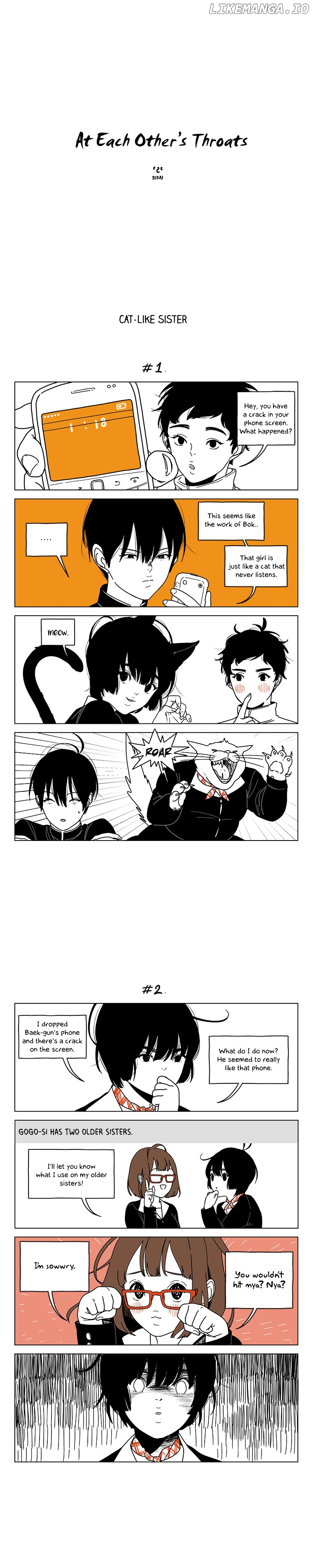 At Each Other's Throats chapter 18 - page 1