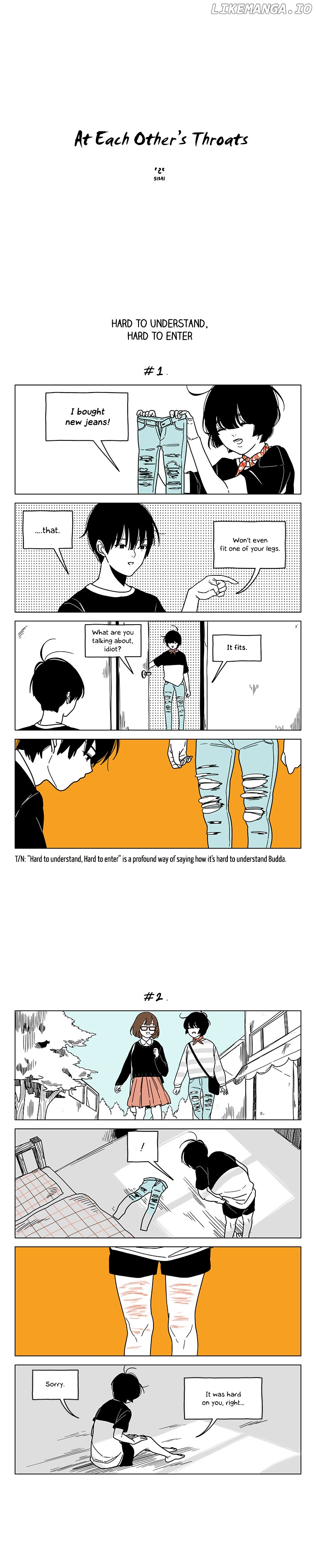 At Each Other's Throats chapter 15 - page 1