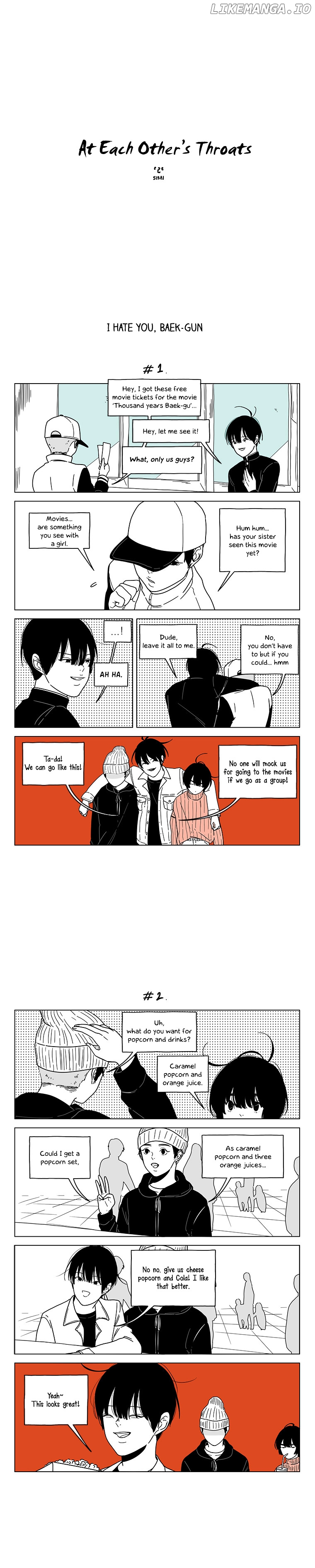 At Each Other's Throats chapter 30 - page 1