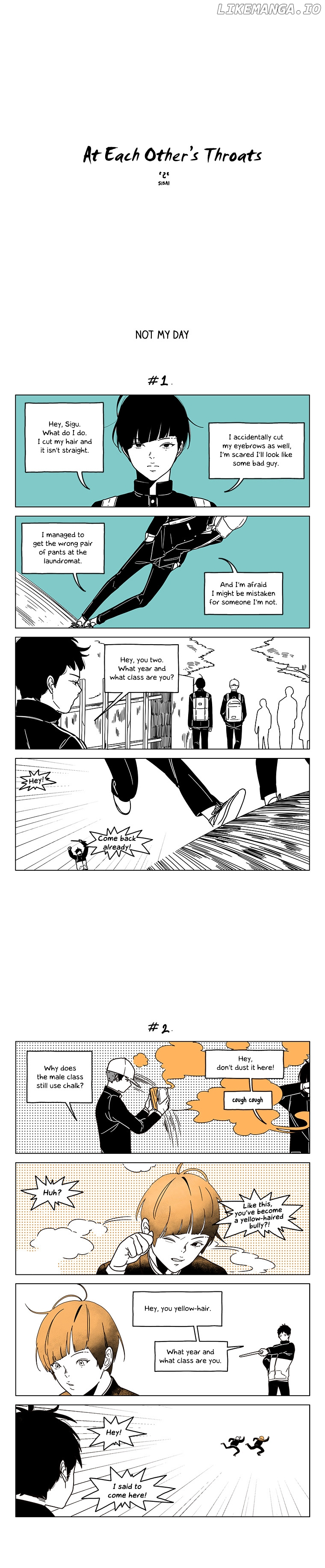 At Each Other's Throats chapter 39 - page 1