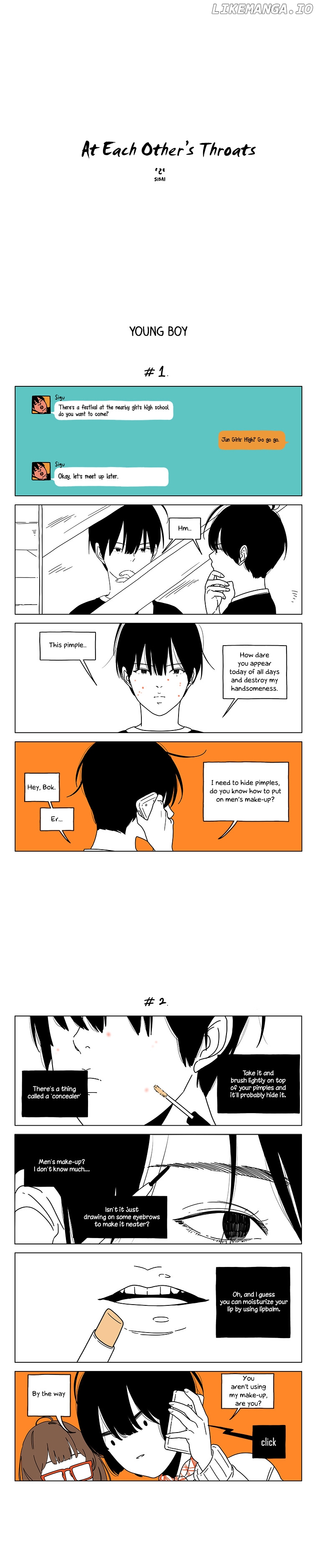 At Each Other's Throats chapter 34 - page 1