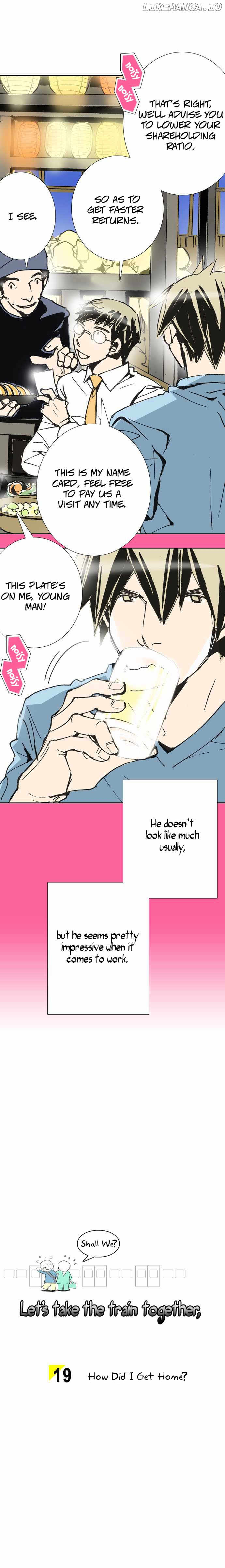 Let's Take the Train Together, Shall We? chapter 19 - page 2