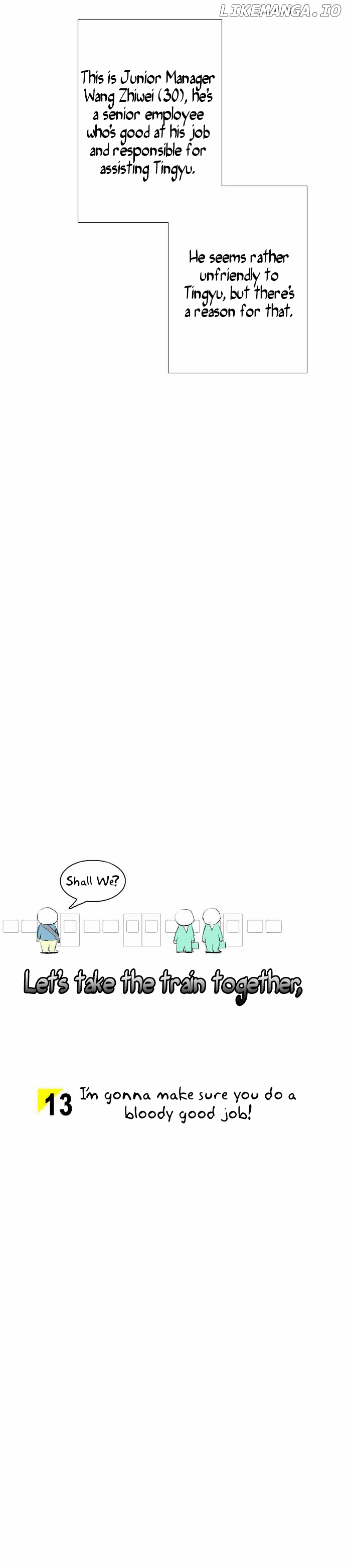 Let's Take the Train Together, Shall We? chapter 13 - page 3