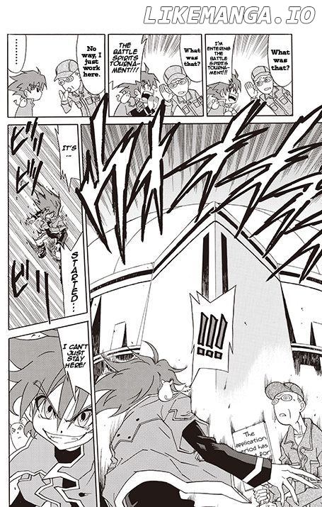 Battle Spirits: Shounen Toppa Bashin chapter 1 - page 14