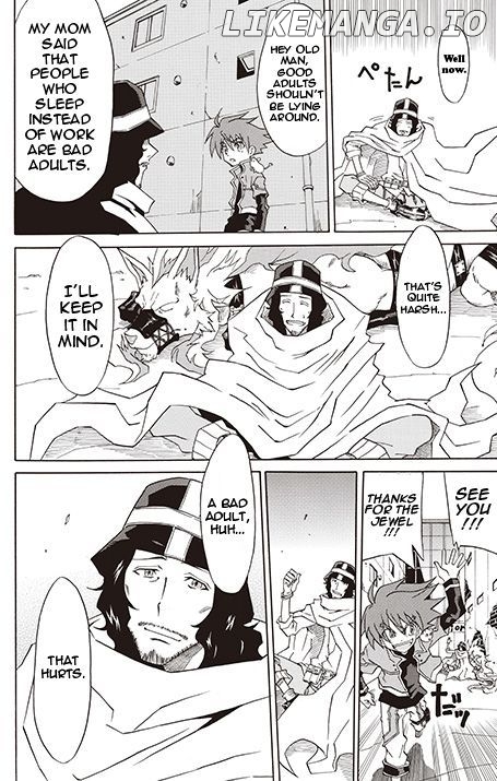 Battle Spirits: Shounen Toppa Bashin chapter 1 - page 24