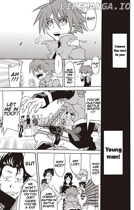 Battle Spirits: Shounen Toppa Bashin chapter 1 - page 27