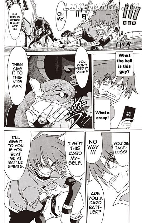Battle Spirits: Shounen Toppa Bashin chapter 1 - page 32