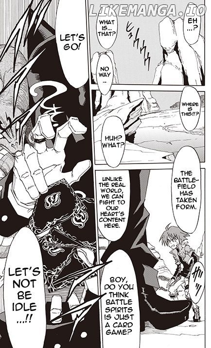 Battle Spirits: Shounen Toppa Bashin chapter 1 - page 35