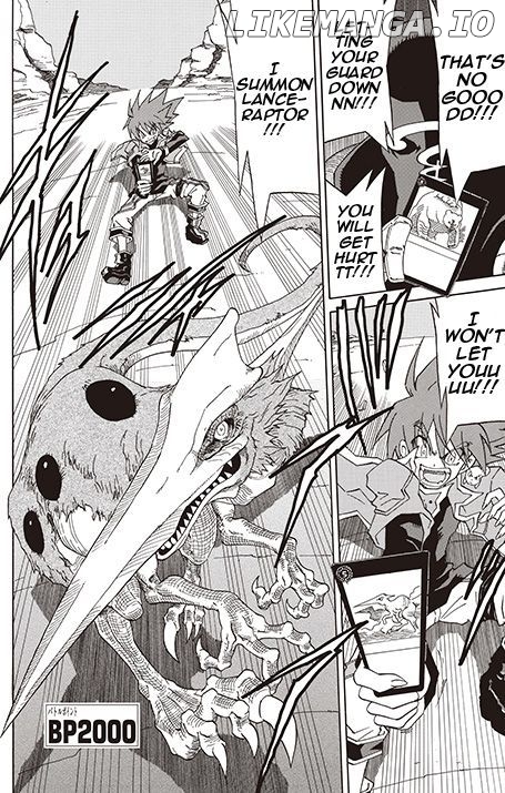 Battle Spirits: Shounen Toppa Bashin chapter 1 - page 38