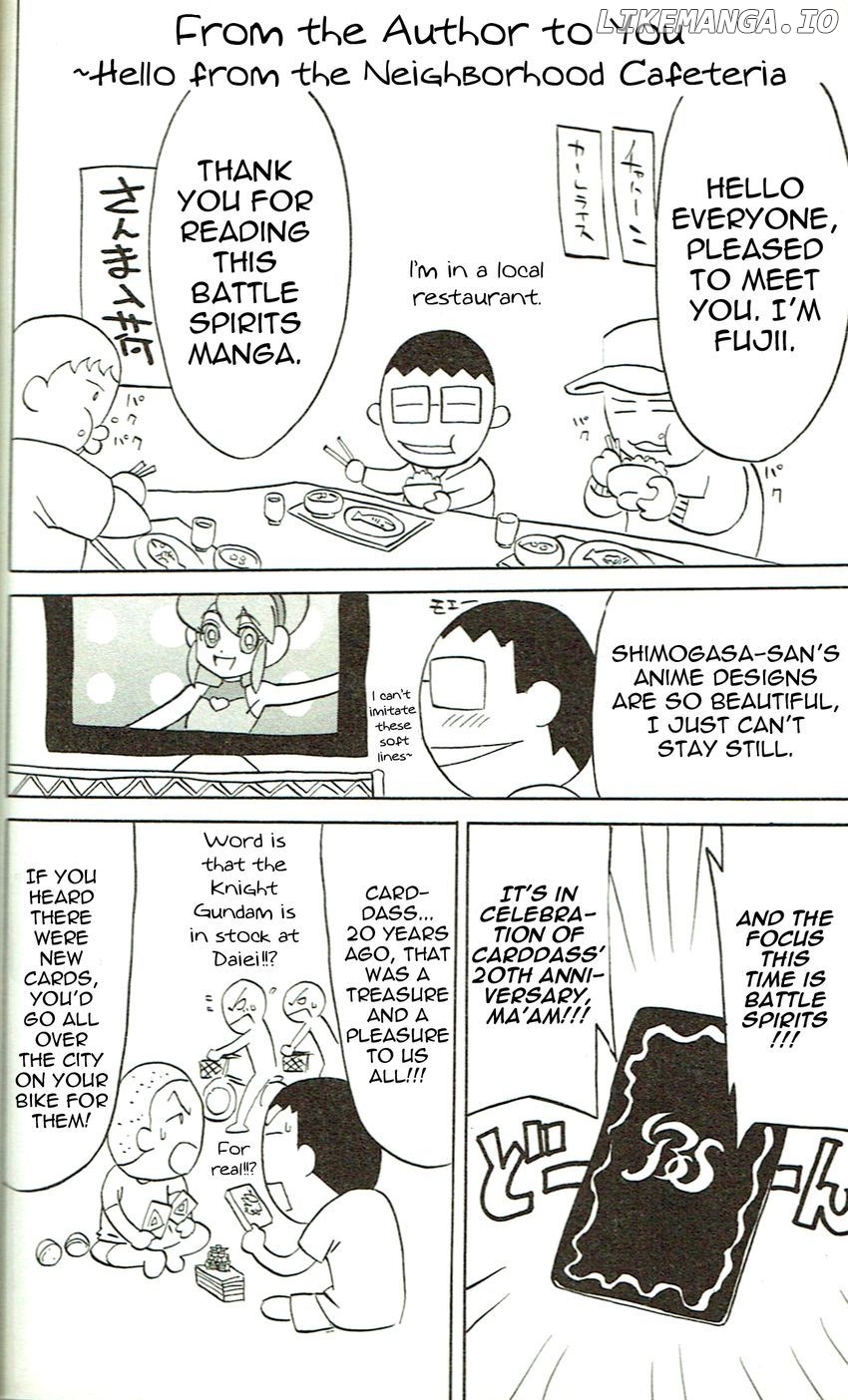 Battle Spirits: Shounen Toppa Bashin chapter 3 - page 54