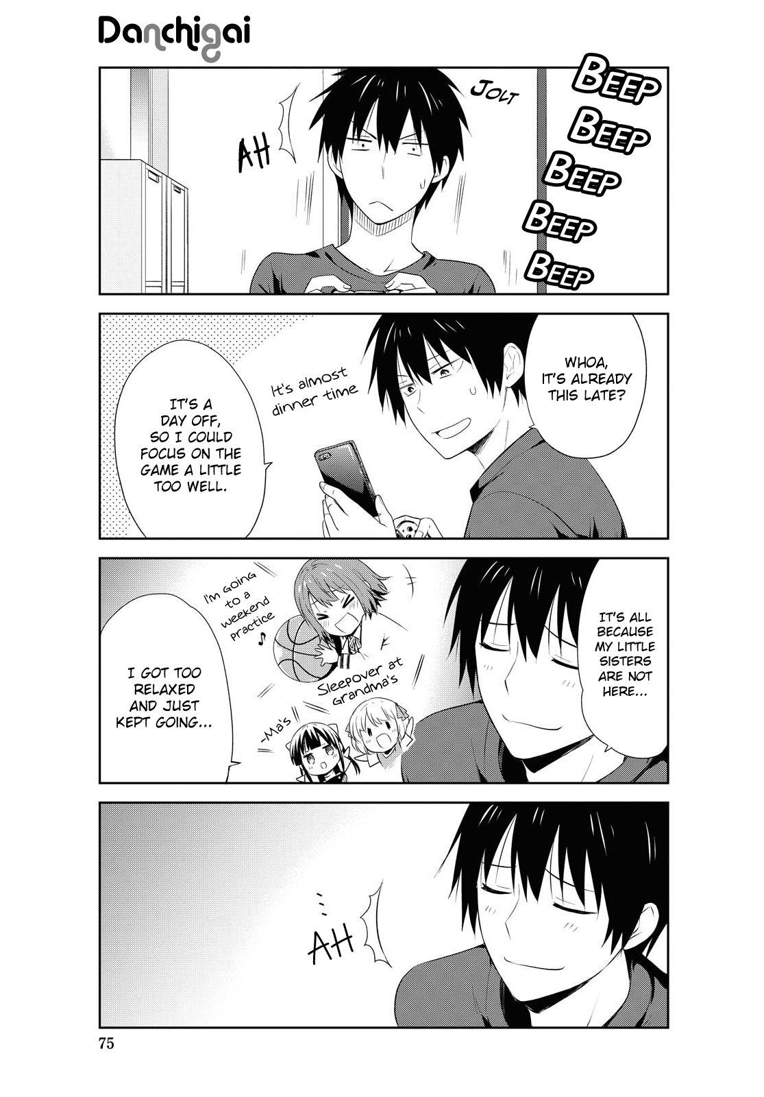 Danchigai - Manga chapter 111 - page 3