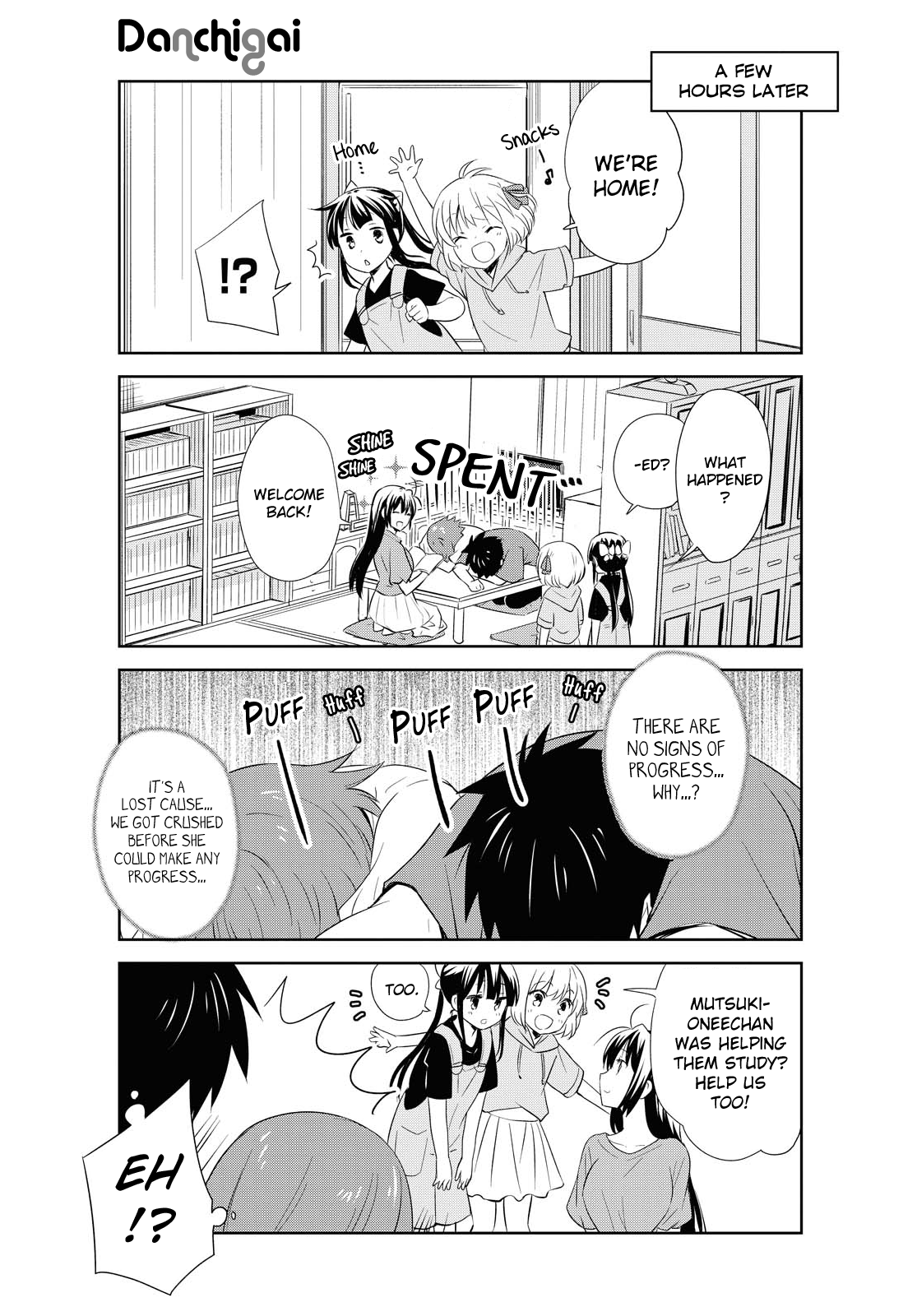 Danchigai - Manga chapter 117 - page 12