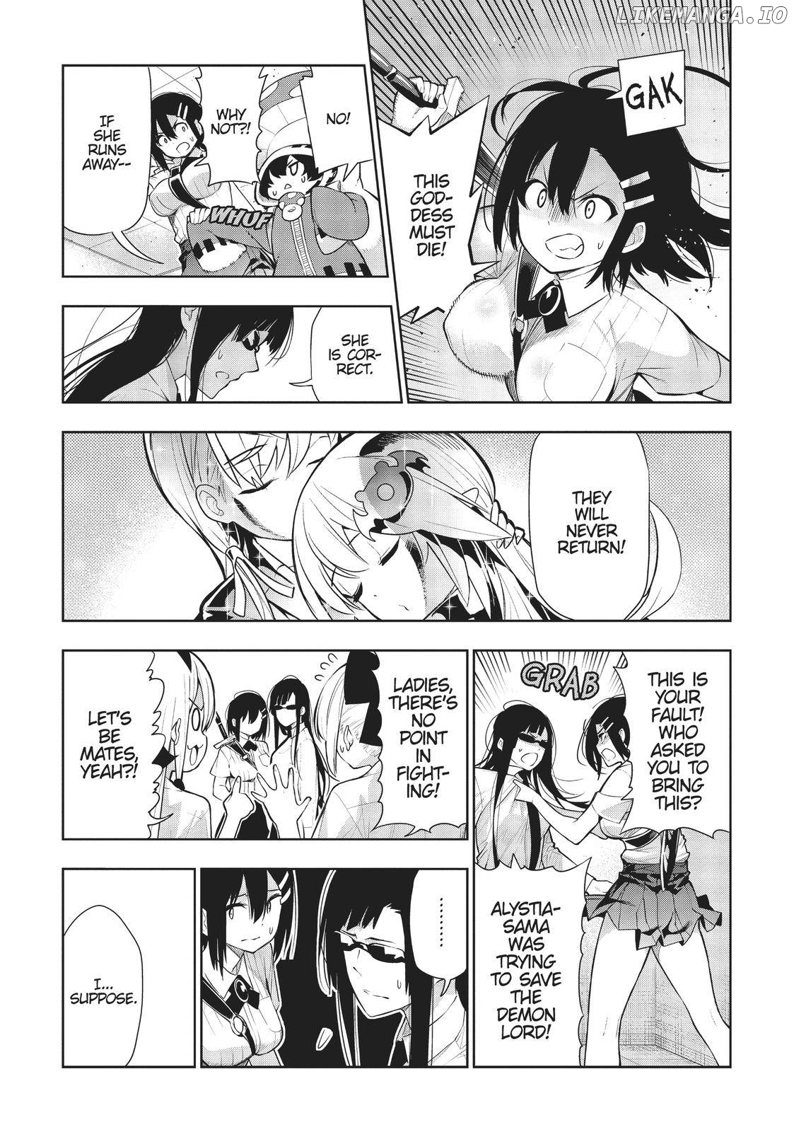 There's a Demon Lord on the Floor chapter 45 - page 33