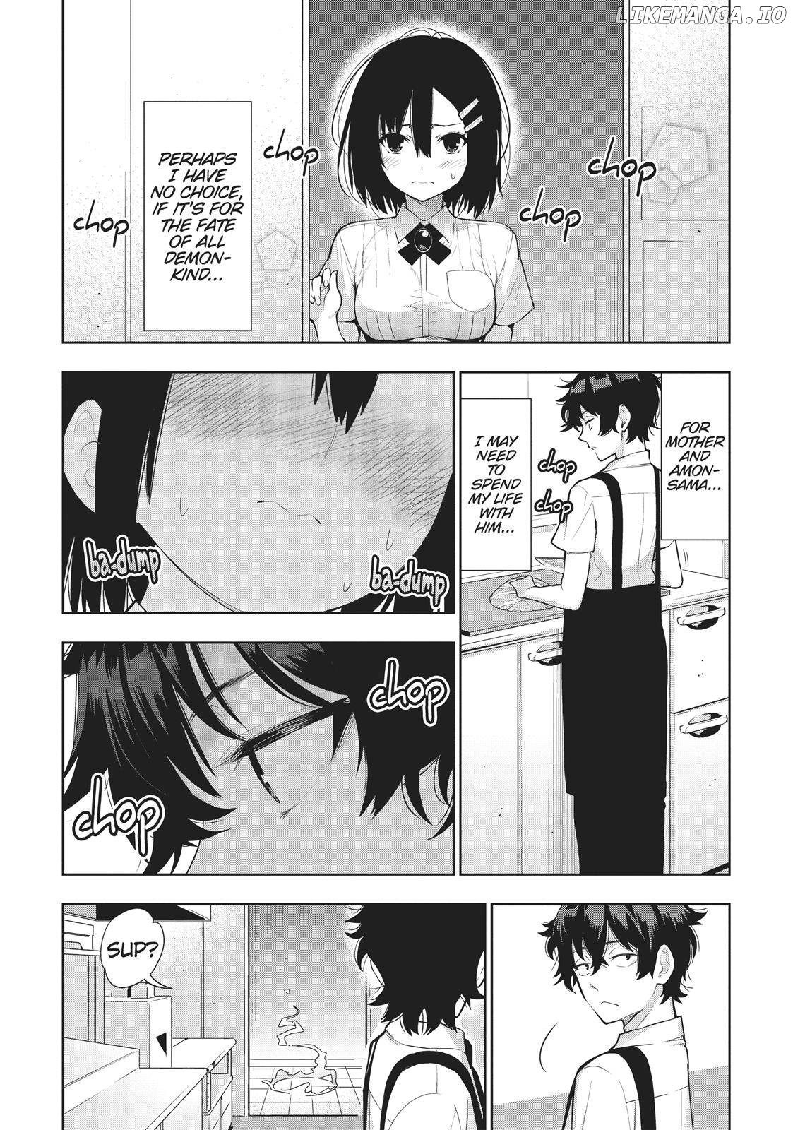 There's a Demon Lord on the Floor chapter 36 - page 8