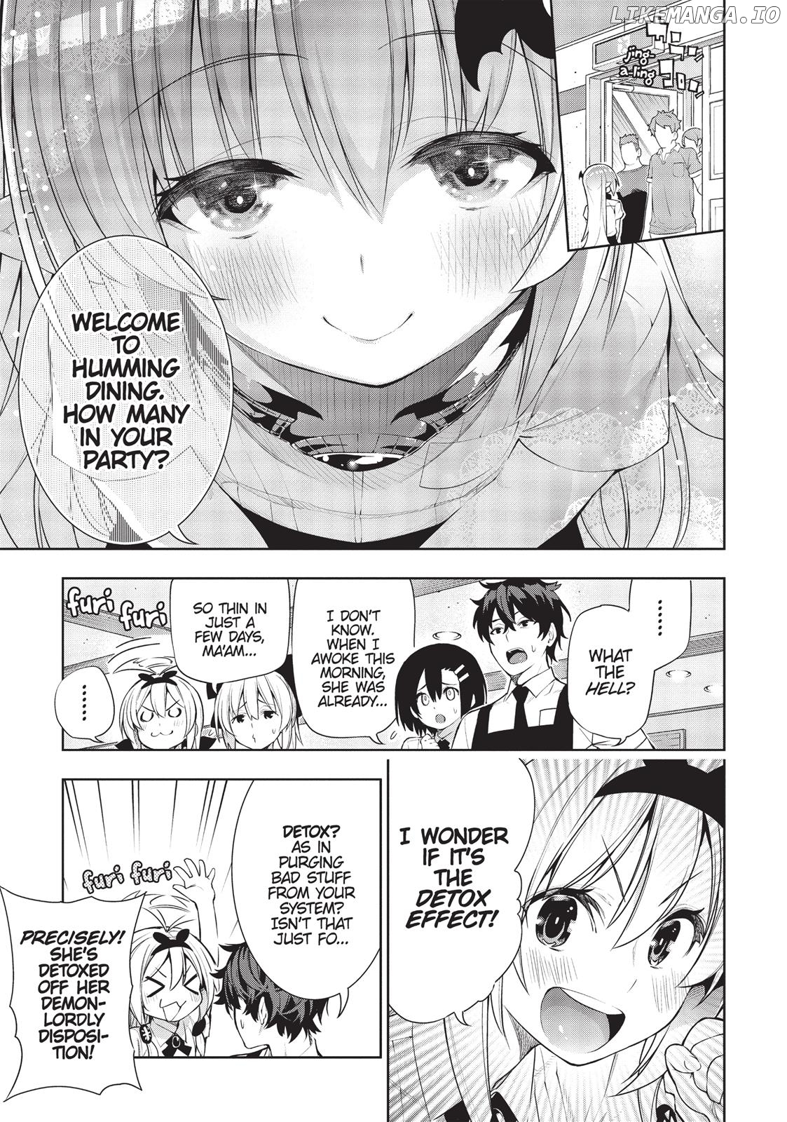 There's a Demon Lord on the Floor chapter 24 - page 13