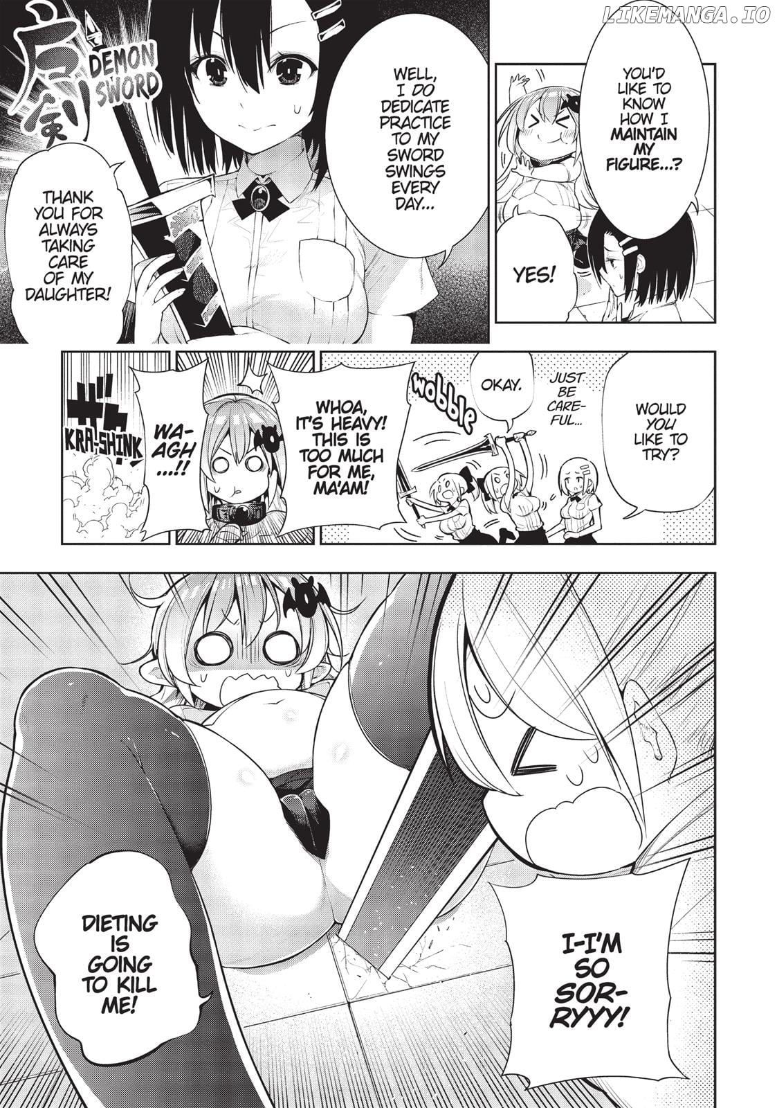 There's a Demon Lord on the Floor chapter 24 - page 7