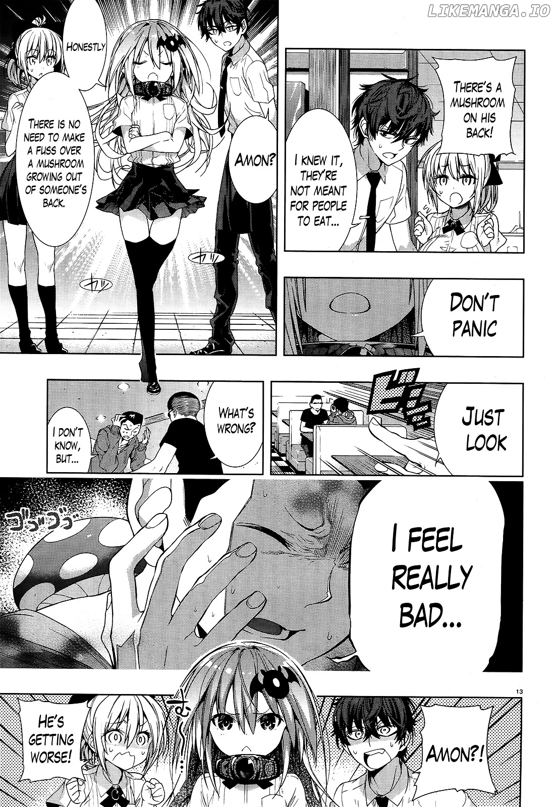There's a Demon Lord on the Floor chapter 8 - page 13