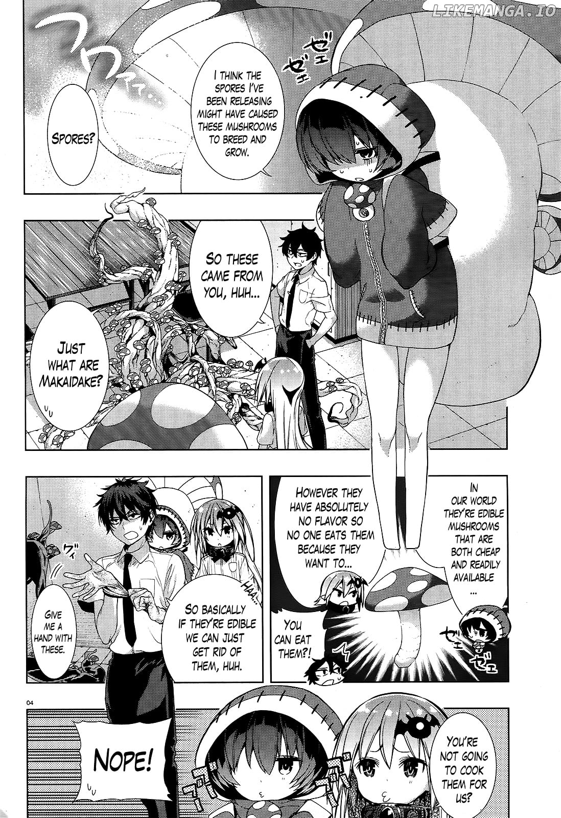 There's a Demon Lord on the Floor chapter 8 - page 4