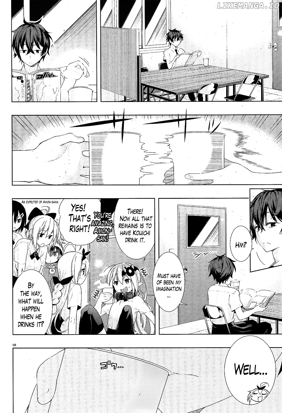 There's a Demon Lord on the Floor chapter 7 - page 7